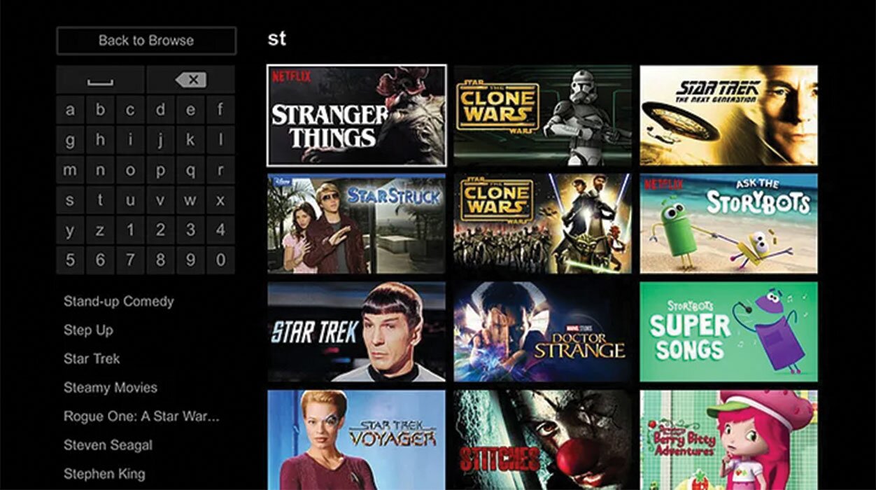 XIMNET - Netflix search matching with input and relevance